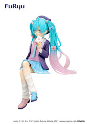 Clever Idiots Hatsune Miku Love Blazer Navy Color Noodle Stopper Figure Kawaii Gifts 4582782369613