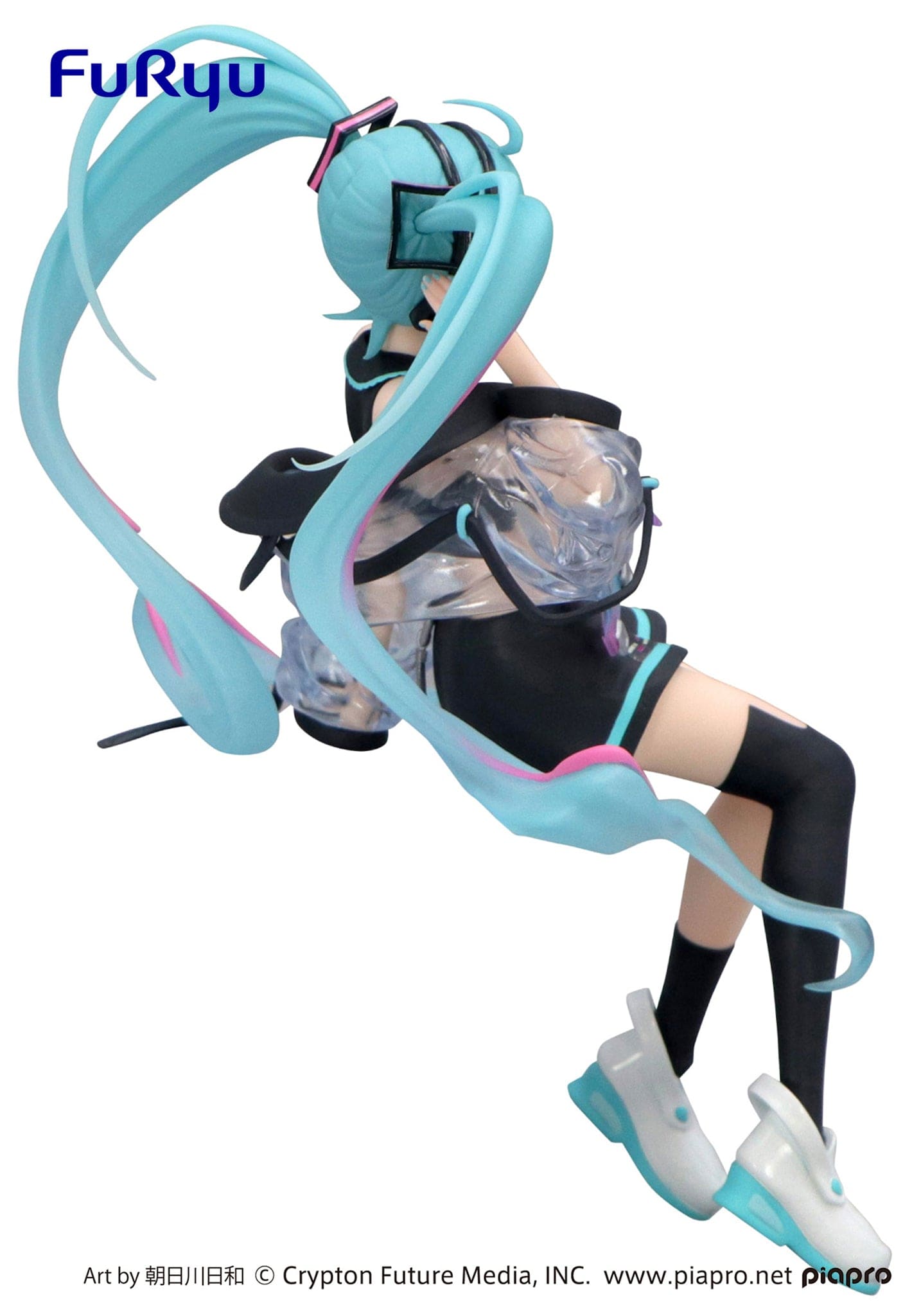 Clever Idiots Hatsune Miku Neon Cyber Noodle Stopper Figure Kawaii Gifts 4582782365530