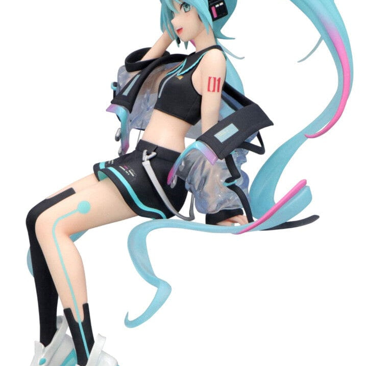 Clever Idiots Hatsune Miku Neon Cyber Noodle Stopper Figure Kawaii Gifts 4582782365530