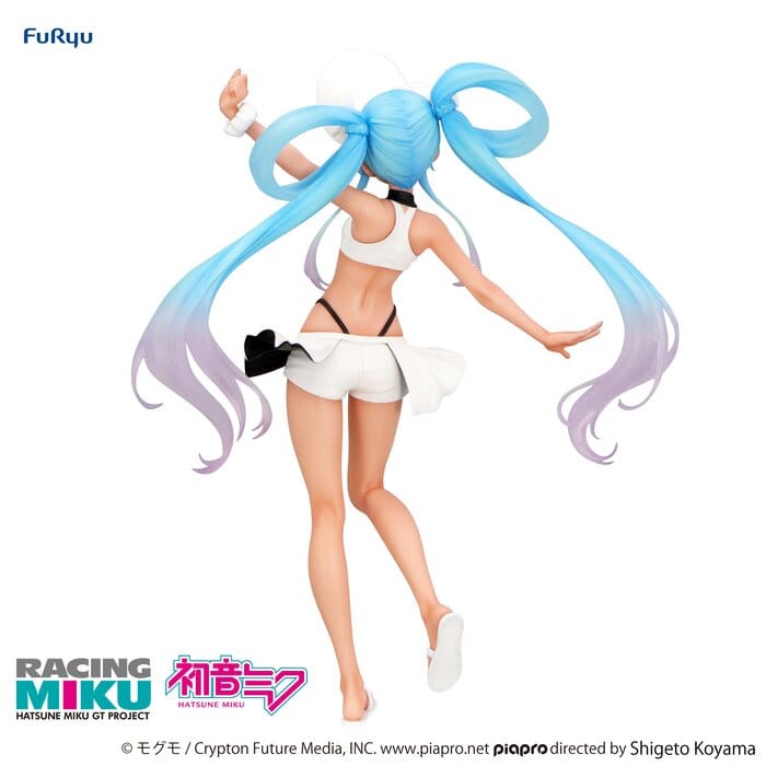 Clever Idiots Hatsune Miku Racing Miku 2024 Summer Holiday Trio-Try-iT Figure Kawaii Gifts 4571623502678