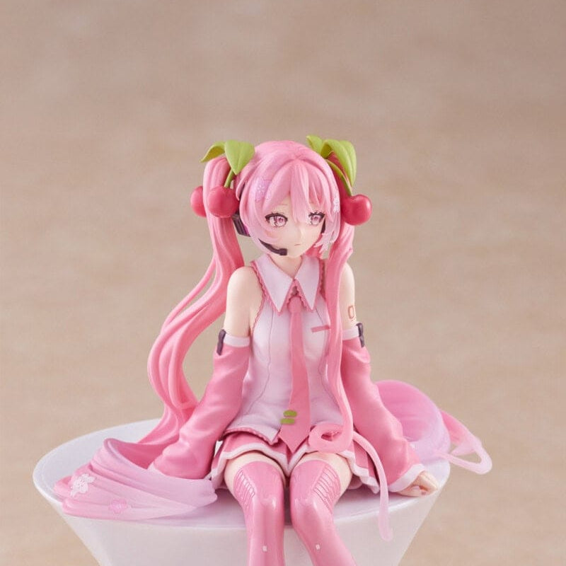 Clever Idiots Hatsune Miku Sakura Miku 2026 Noodle Stopper Figure Kawaii Gifts 4571623511601