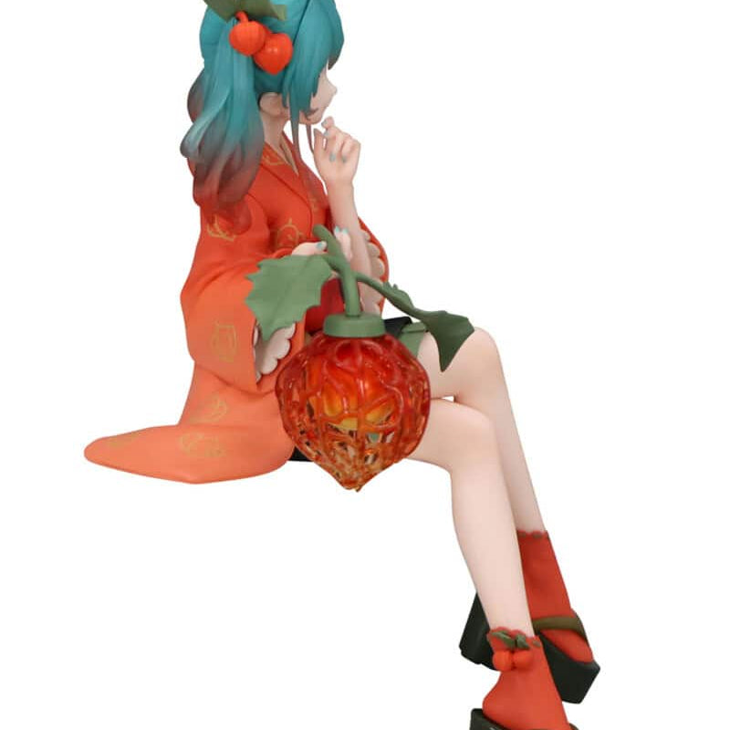 Clever Idiots Hatsune Miku Winter Cherry Flower Fairy Noodle Stopper Figure Kawaii Gifts 4571623502661
