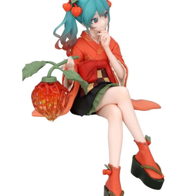 Clever Idiots Hatsune Miku Winter Cherry Flower Fairy Noodle Stopper Figure Kawaii Gifts 4571623502661