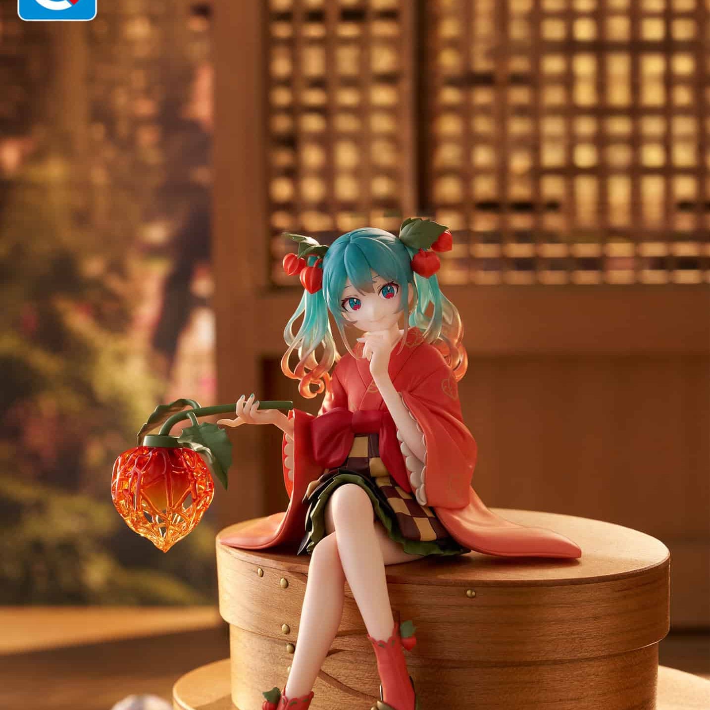 Clever Idiots Hatsune Miku Winter Cherry Flower Fairy Noodle Stopper Figure Kawaii Gifts 4571623502661