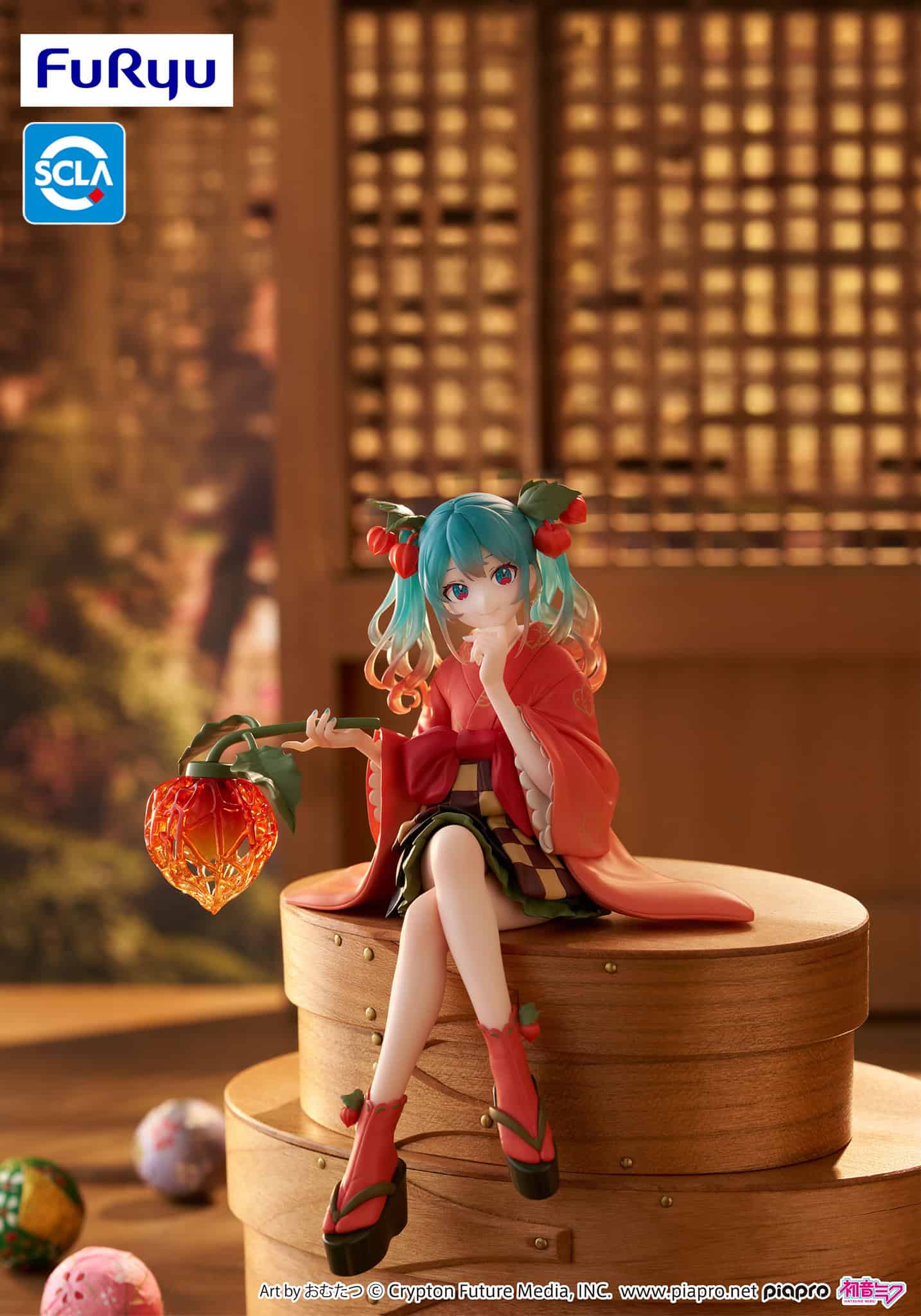 Clever Idiots Hatsune Miku Winter Cherry Flower Fairy Noodle Stopper Figure Kawaii Gifts 4571623502661