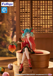 Clever Idiots Hatsune Miku Winter Cherry Flower Fairy Noodle Stopper Figure Kawaii Gifts 4571623502661