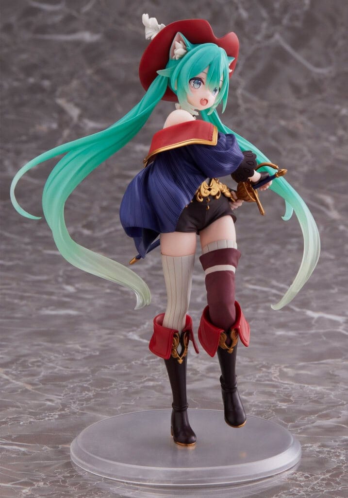 Clever Idiots Hatsune Miku Wonderland Puss in Boots Figure Kawaii Gifts 840342404803