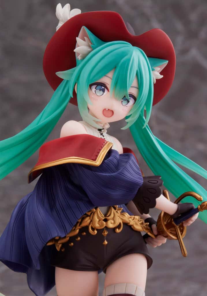 Clever Idiots Hatsune Miku Wonderland Puss in Boots Figure Kawaii Gifts 840342404803