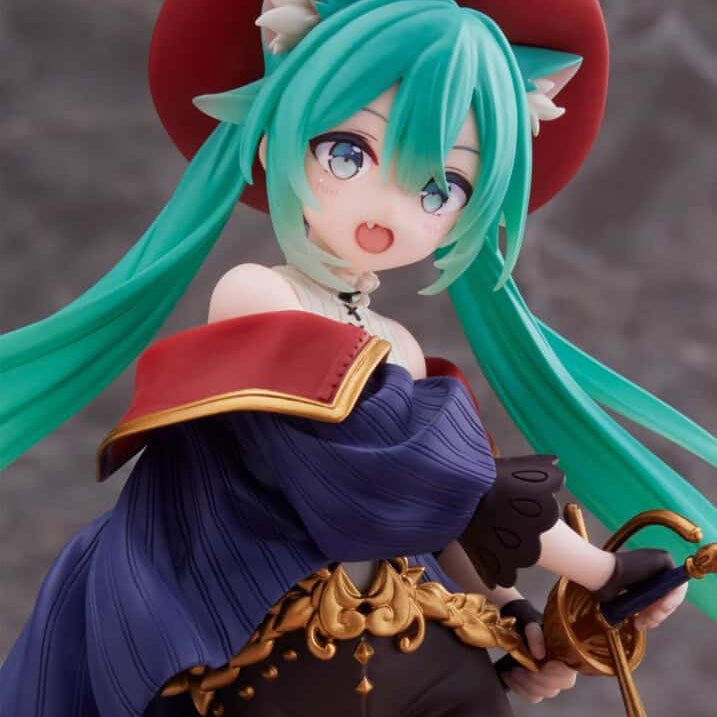 Clever Idiots Hatsune Miku Wonderland Puss in Boots Figure Kawaii Gifts 840342404803