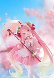 Clever Idiots Sakura Miku Sakura Dress Ver. AMP+ Figure Kawaii Gifts 840342404575