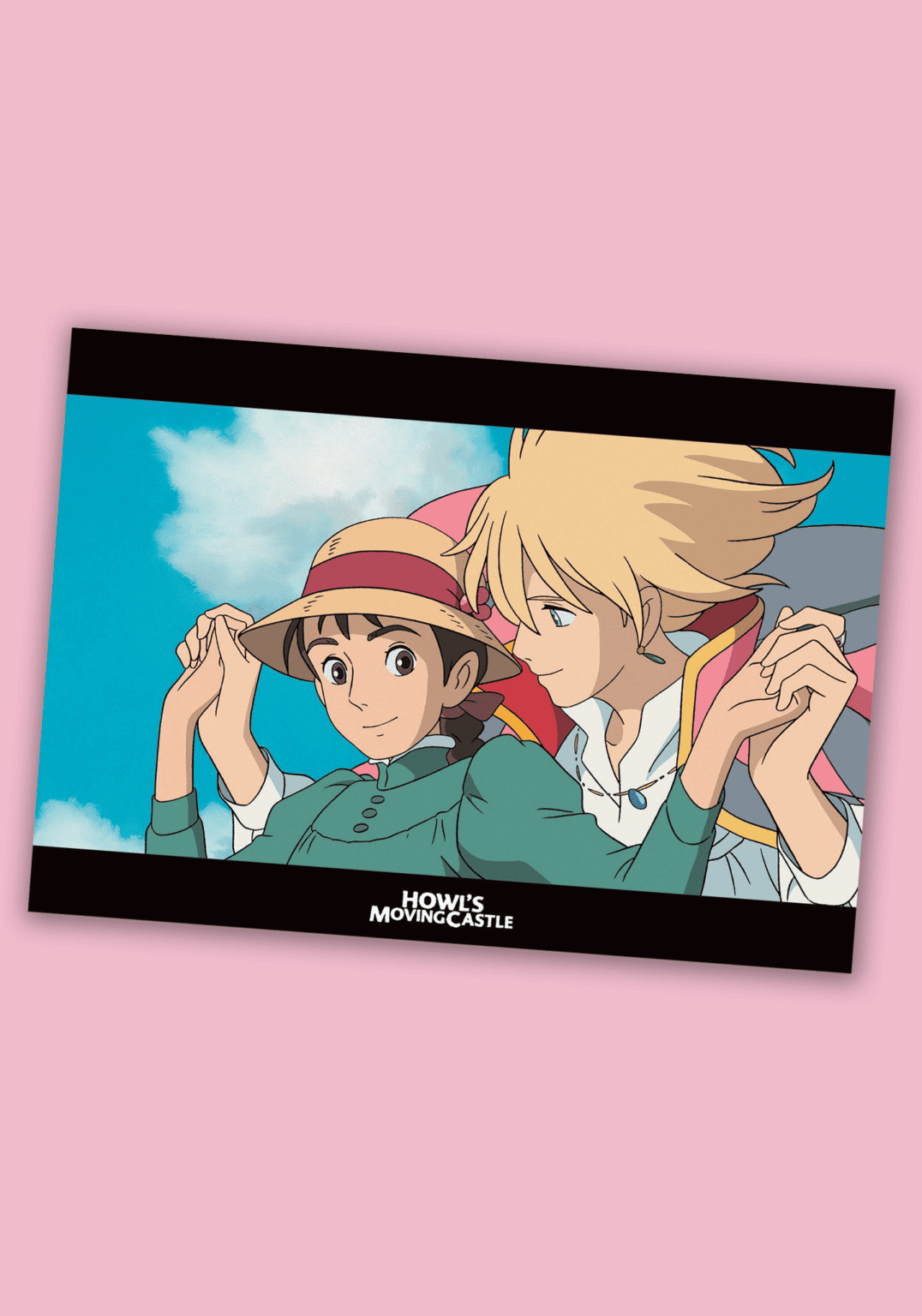 Clever Idiots Howl's Moving Castle A4 Plastic File Folders Sky Kawaii Gifts 4549743794853