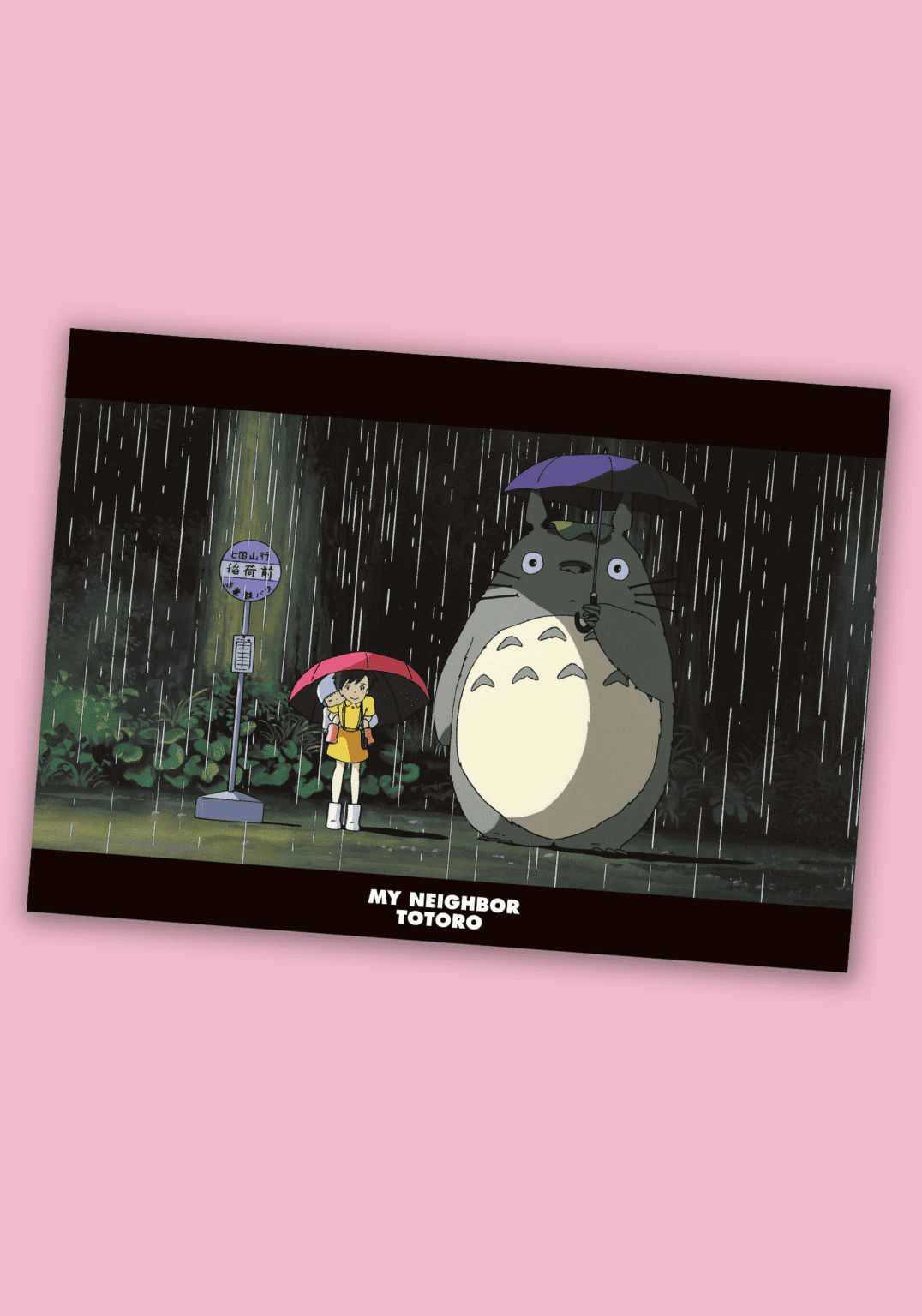 Clever Idiots My Neighbor Totoro A4 Plastic File Folders Bus Stop Kawaii Gifts 4549743646916