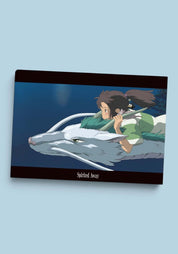 Clever Idiots Spirited Away A4 Plastic File Folders Haku in Dragon Form Kawaii Gifts 4549743647050
