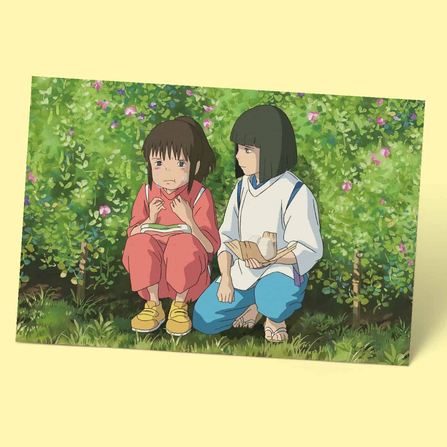 Clever Idiots Studio Ghibli Post Cards: Howl's Moving Castle, Totoro, Spirited Away, Kiki Spirited Away (Food) Kawaii Gifts 4961524793242