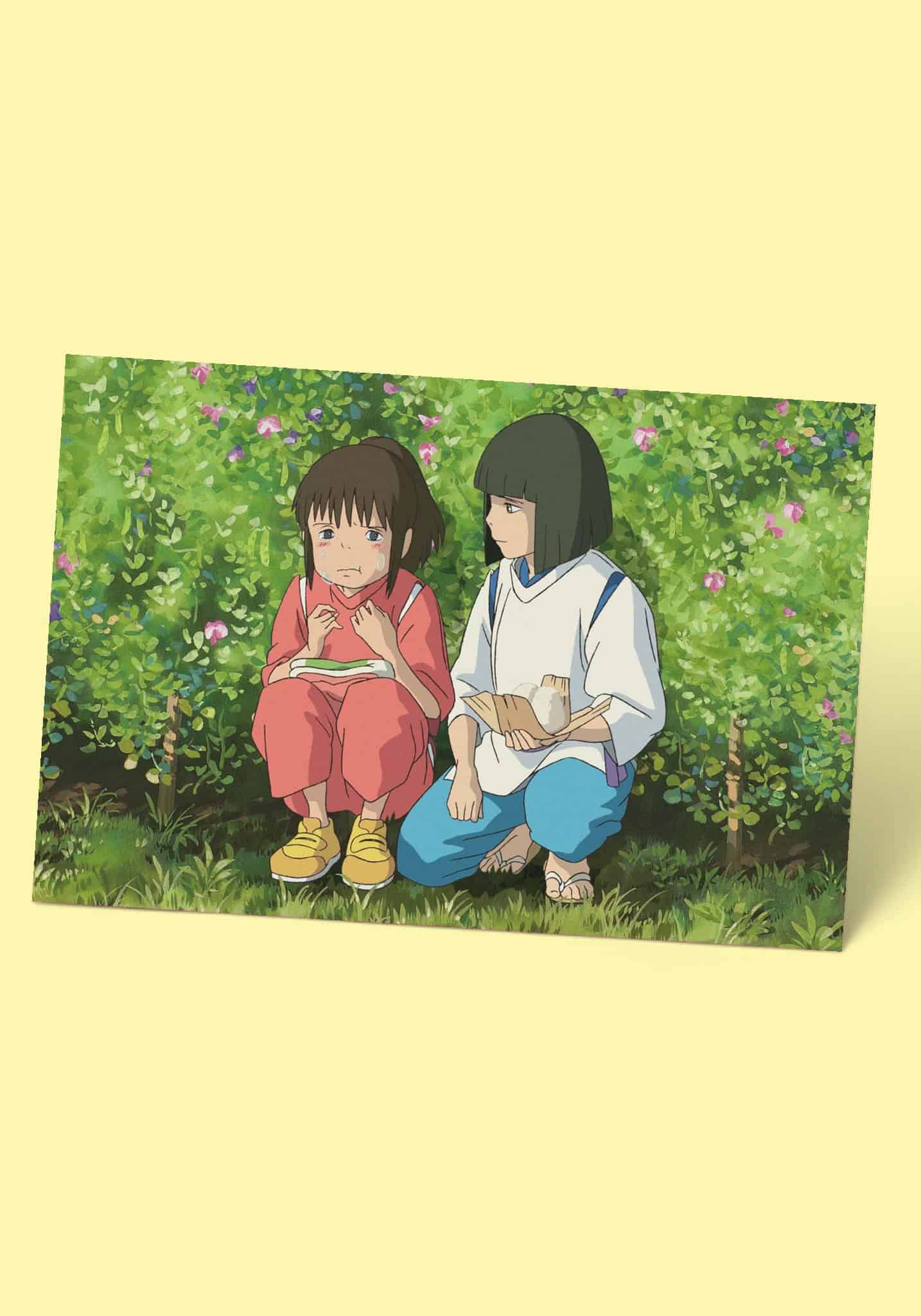 Clever Idiots Studio Ghibli Post Cards: Howl's Moving Castle, Totoro, Spirited Away, Kiki Spirited Away (Food) Kawaii Gifts 4961524793242