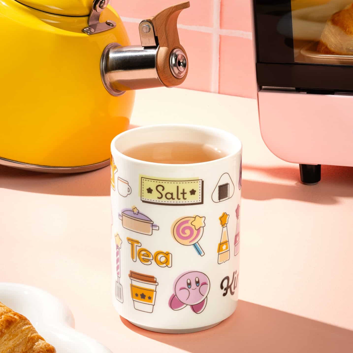 Clever Idiots Kirby Japanese Ceramic Tea Cups Cooking Kawaii Gifts 850069125134