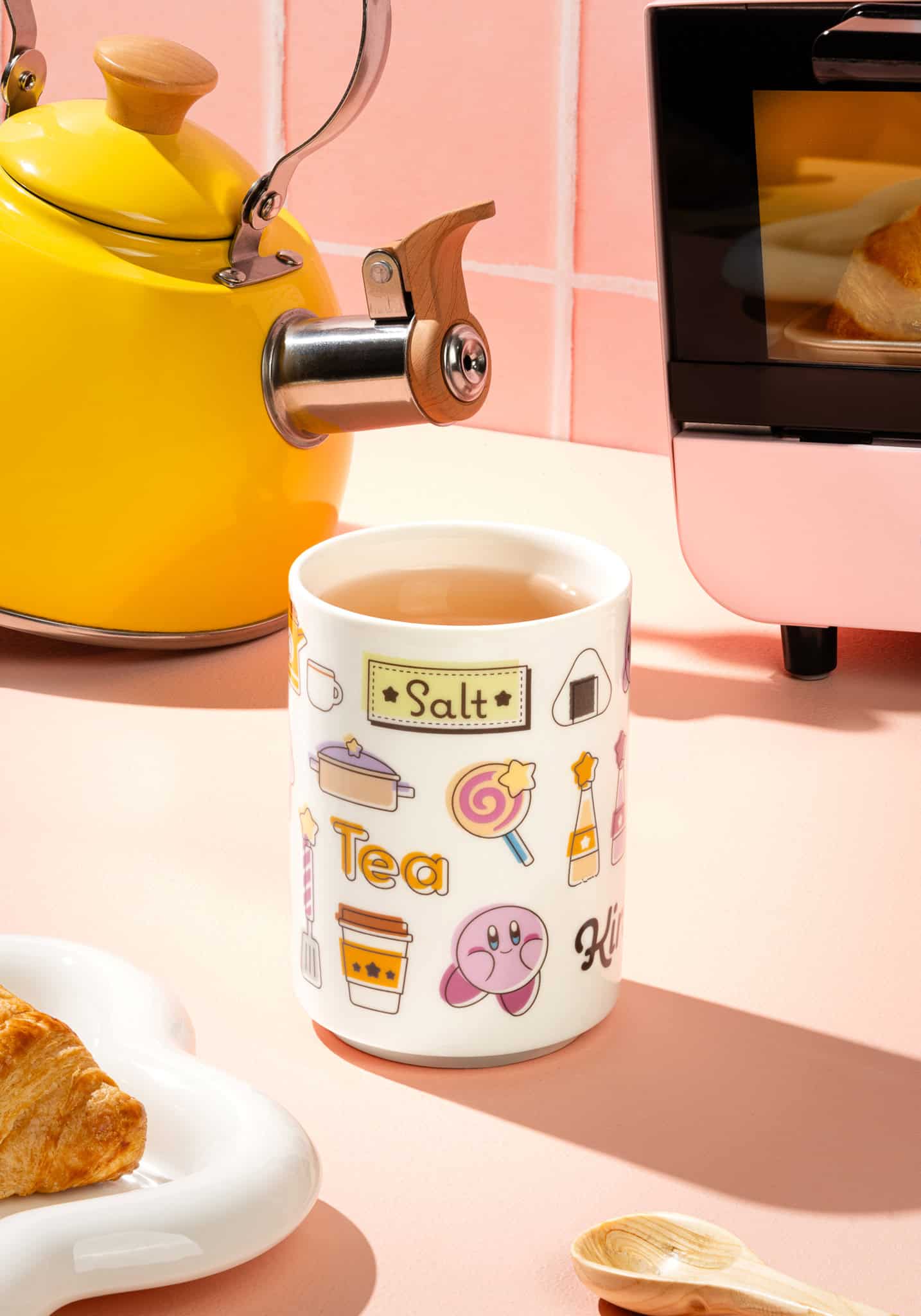 Clever Idiots Kirby Japanese Ceramic Tea Cups Cooking Kawaii Gifts 850069125134