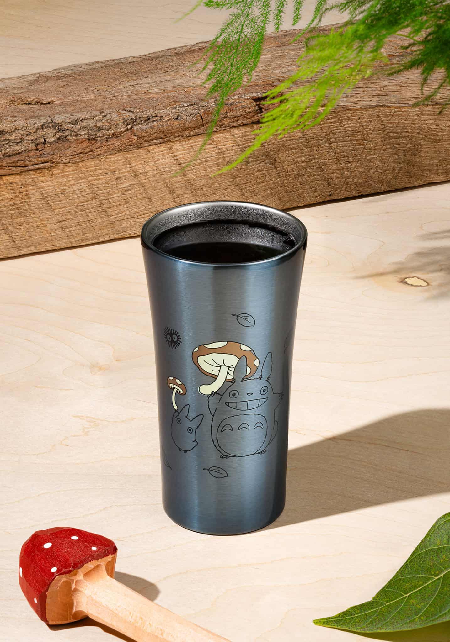 Clever Idiots Studio Ghibli 10-oz Stainless Steel Tumblers Totoro Kawaii Gifts 4973307412165
