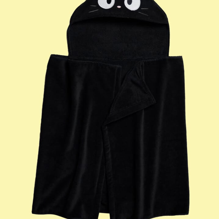 Clever Idiots Studio Ghibli Hooded Towels: Kiki's Delivery Service, Totoro, Cat Bus Kawaii Gifts