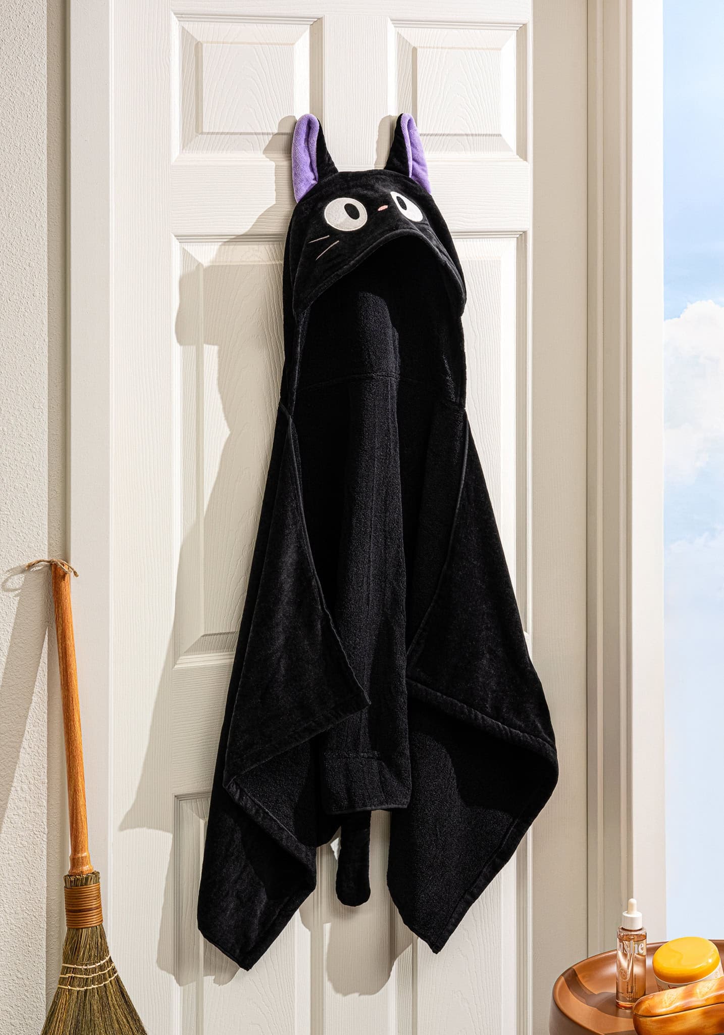 Clever Idiots Studio Ghibli Hooded Towels: Kiki's Delivery Service, Totoro, Cat Bus Kawaii Gifts