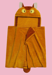 Clever Idiots Studio Ghibli Hooded Towels: Kiki's Delivery Service, Totoro, Cat Bus Kawaii Gifts