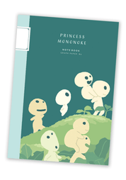 Clever Idiots Studio Ghibli Classics B6 Notebooks Princess Mononoke Kawaii Gifts 4549743956688