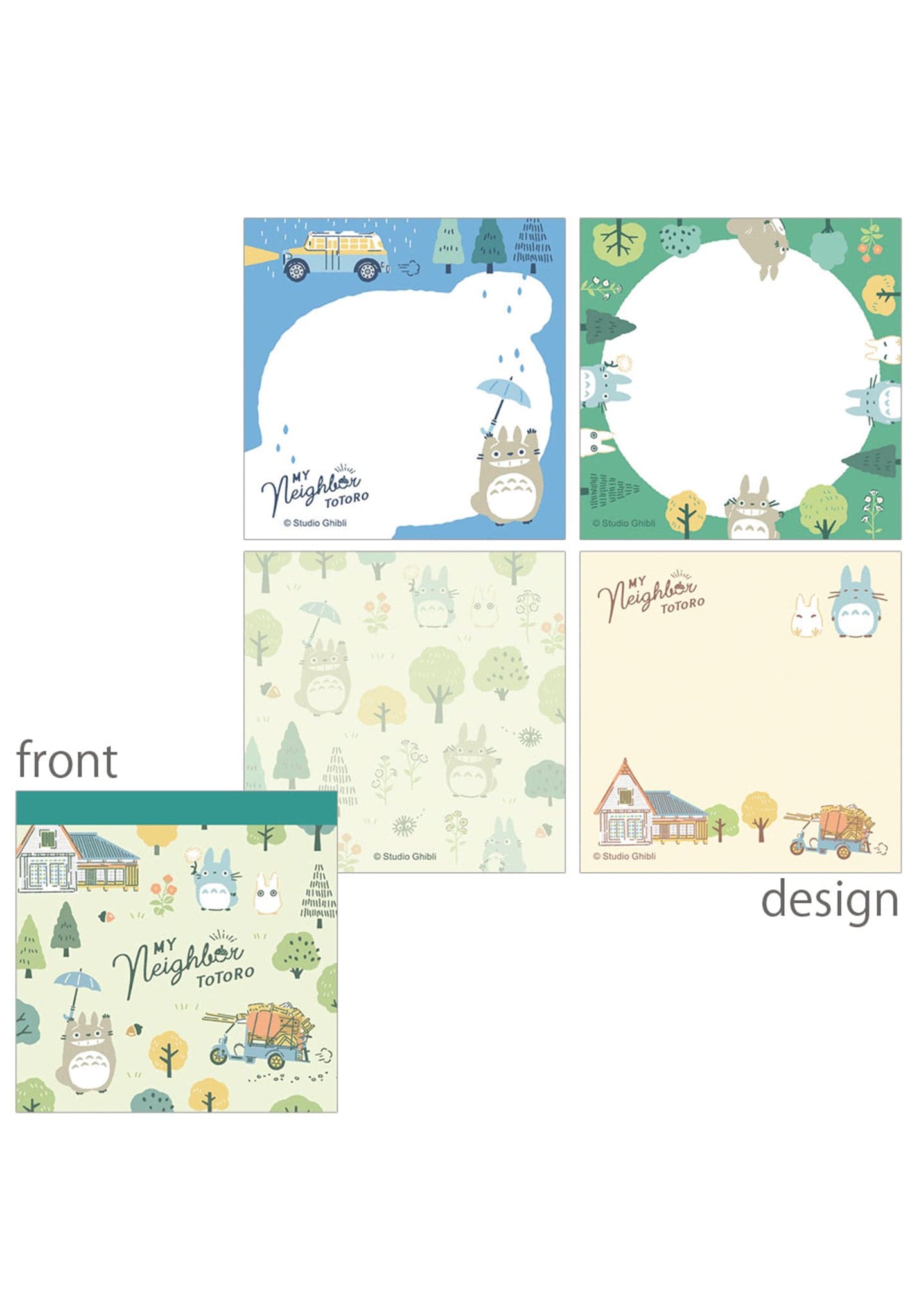 Clever Idiots Studio Ghibli Classics Memos: Whimsical Kawaii Gifts