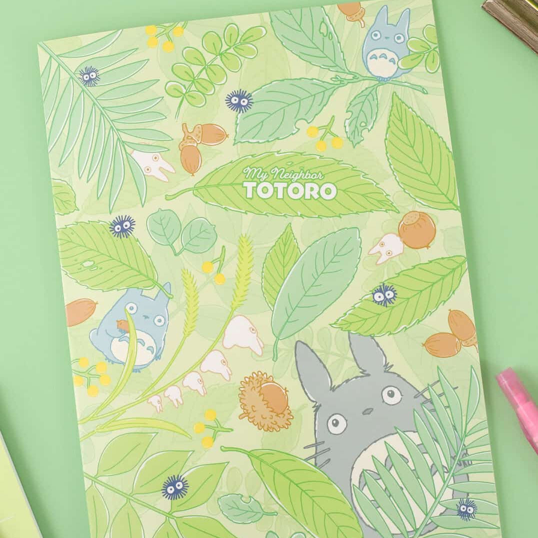 Clever Idiots Studio Ghibli Classics B5 Thin Notebooks My Neighbor Totoro Kawaii Gifts 4549743952437