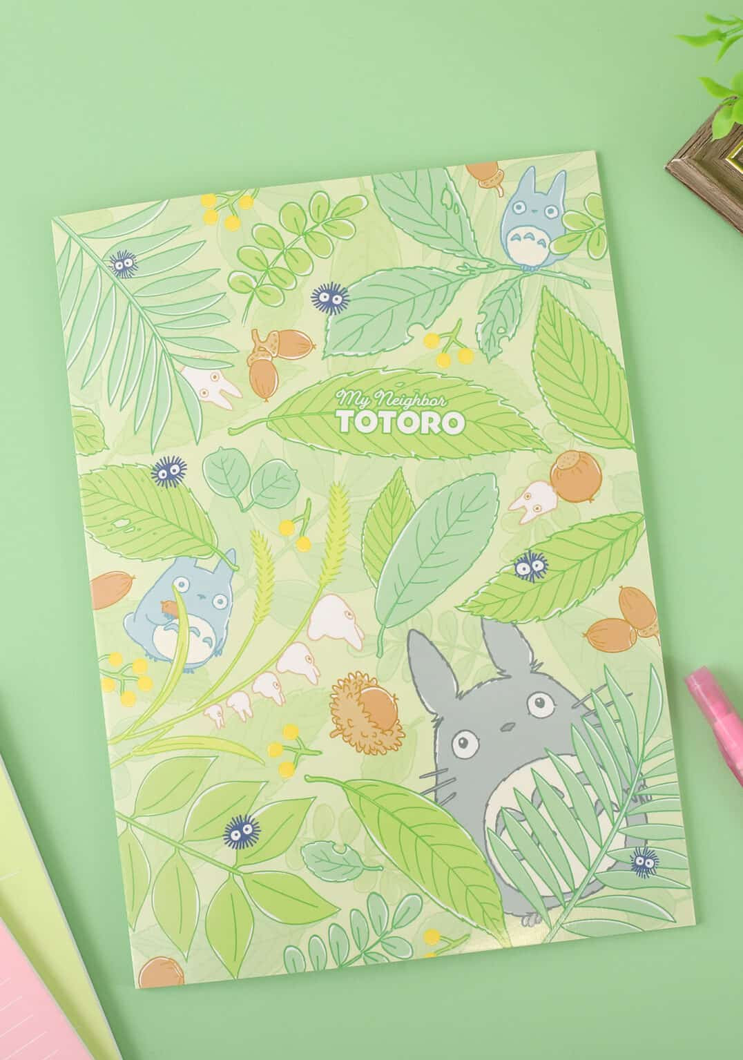 Clever Idiots Studio Ghibli Classics B5 Thin Notebooks My Neighbor Totoro Kawaii Gifts 4549743952437