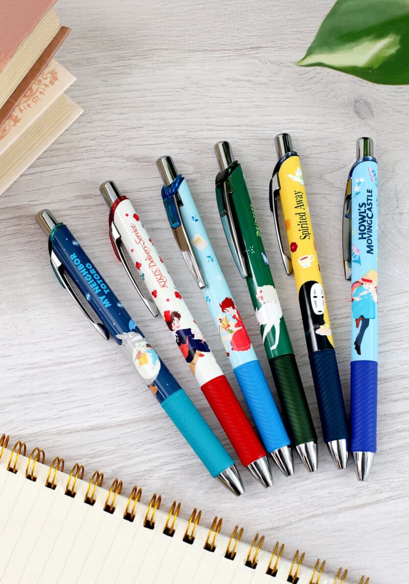 Clever Idiots Studio Ghibli Pentel Quick Drying Pens Kawaii Gifts