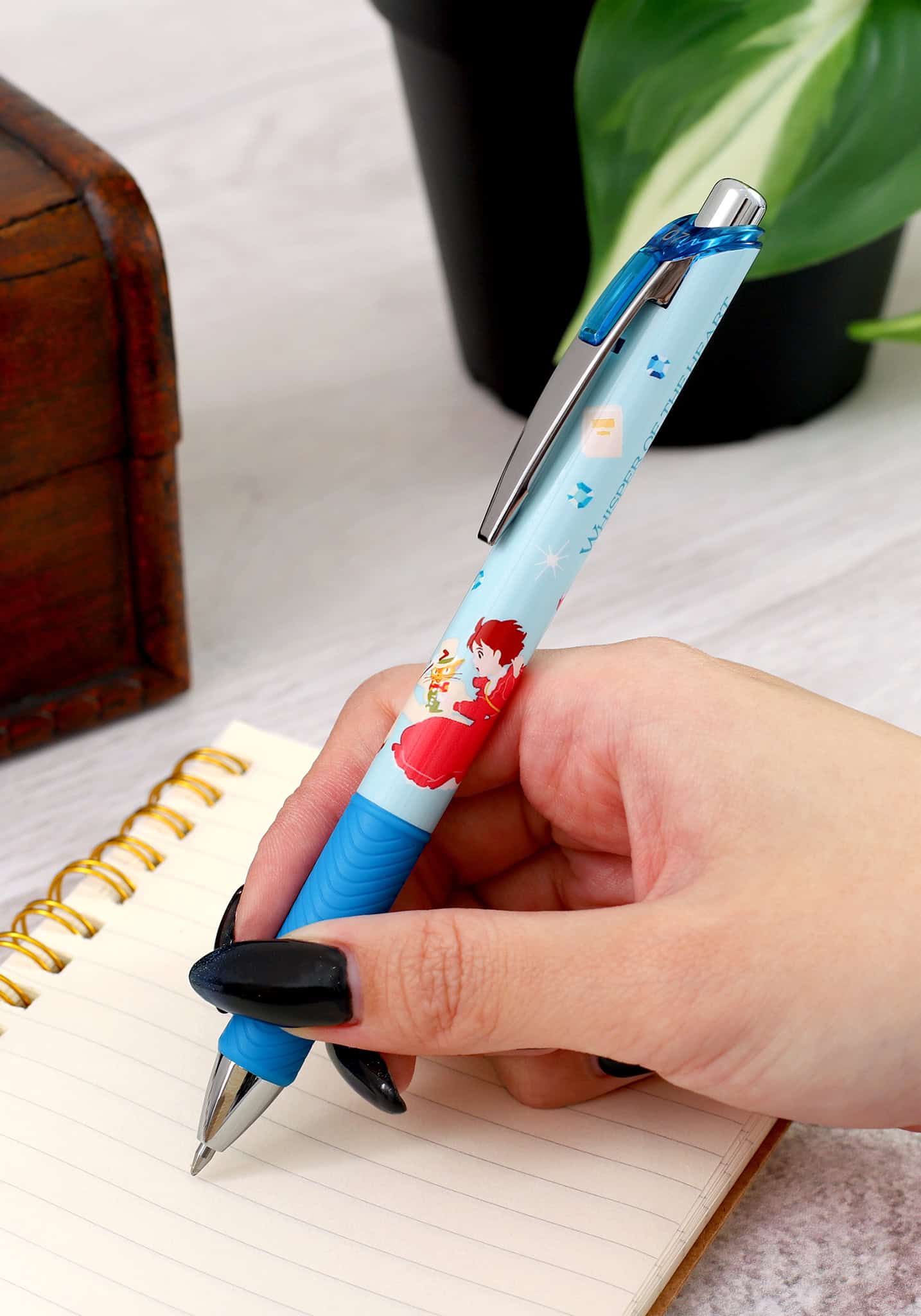 Clever Idiots Studio Ghibli Pentel Quick Drying Pens Whisper of the Heart Kawaii Gifts 4550621195389