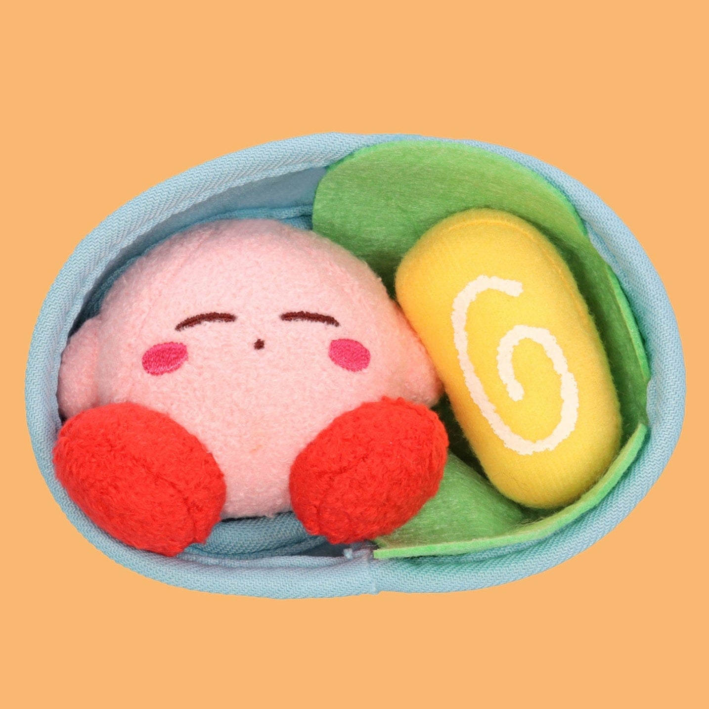 Clever Idiots Kirby Diary Obento 4" Plush Collection (3 to Choose from) Kirby Sleeping Kawaii Gifts 4582782365721