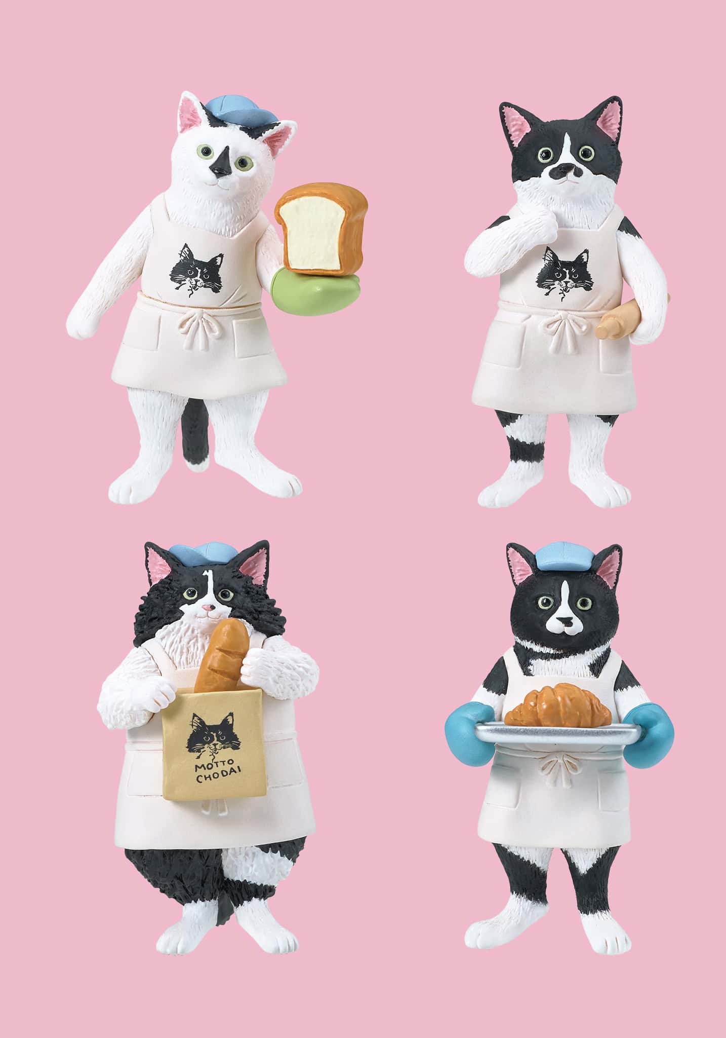 Clever Idiots Cat & Bakes Cat Bakery Surprise Mini Figure Blind Box Kawaii Gifts 4571670333393