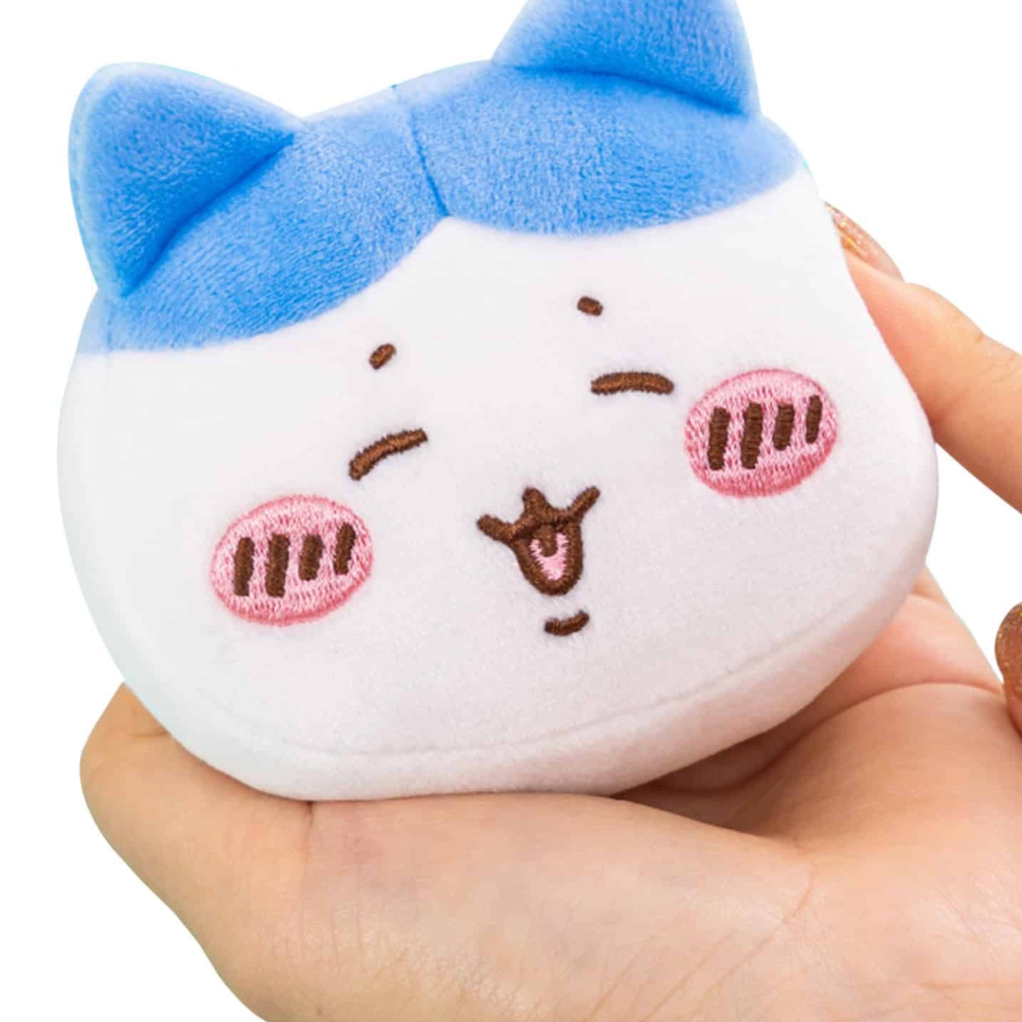 Clever Idiots Chiikawa Mochhimochi Surprise Face Plush Mascot with Strap Blind Box Kawaii Gifts 4595058173425