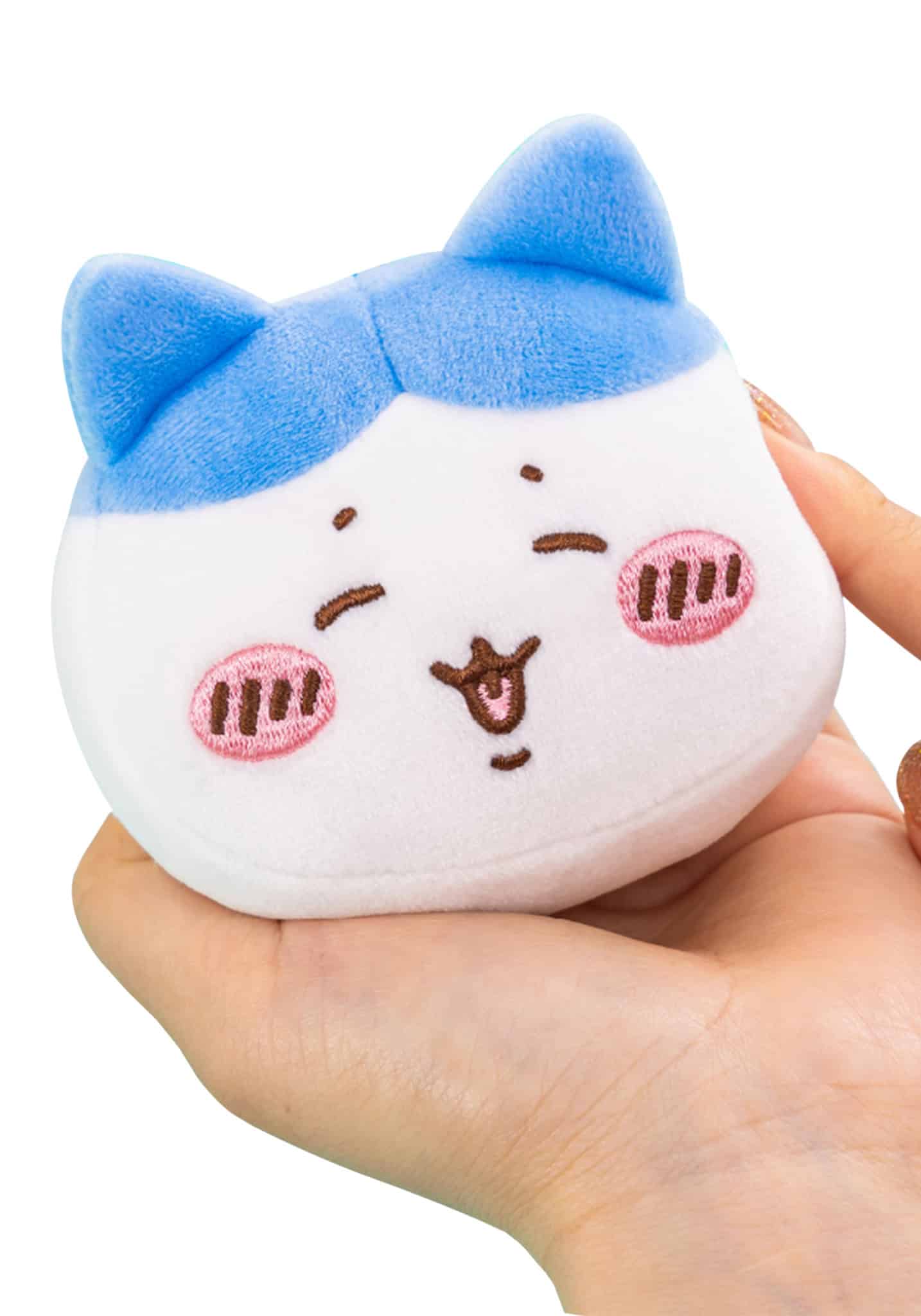 Clever Idiots Chiikawa Mochhimochi Surprise Face Plush Mascot with Strap Blind Box Kawaii Gifts 4595058173425