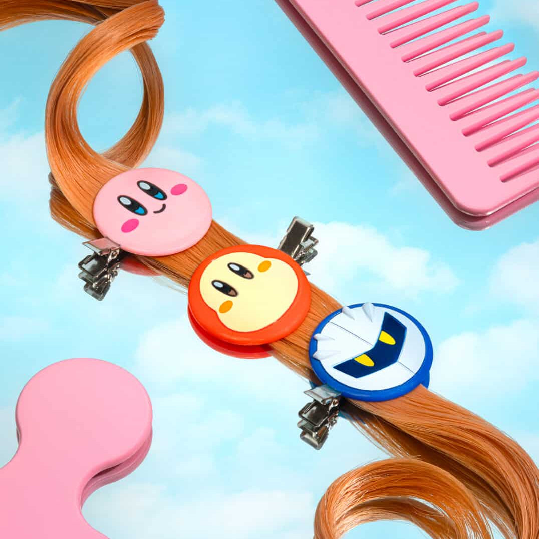 Clever Idiots Kirby Hair Clips Sets Kawaii Gifts