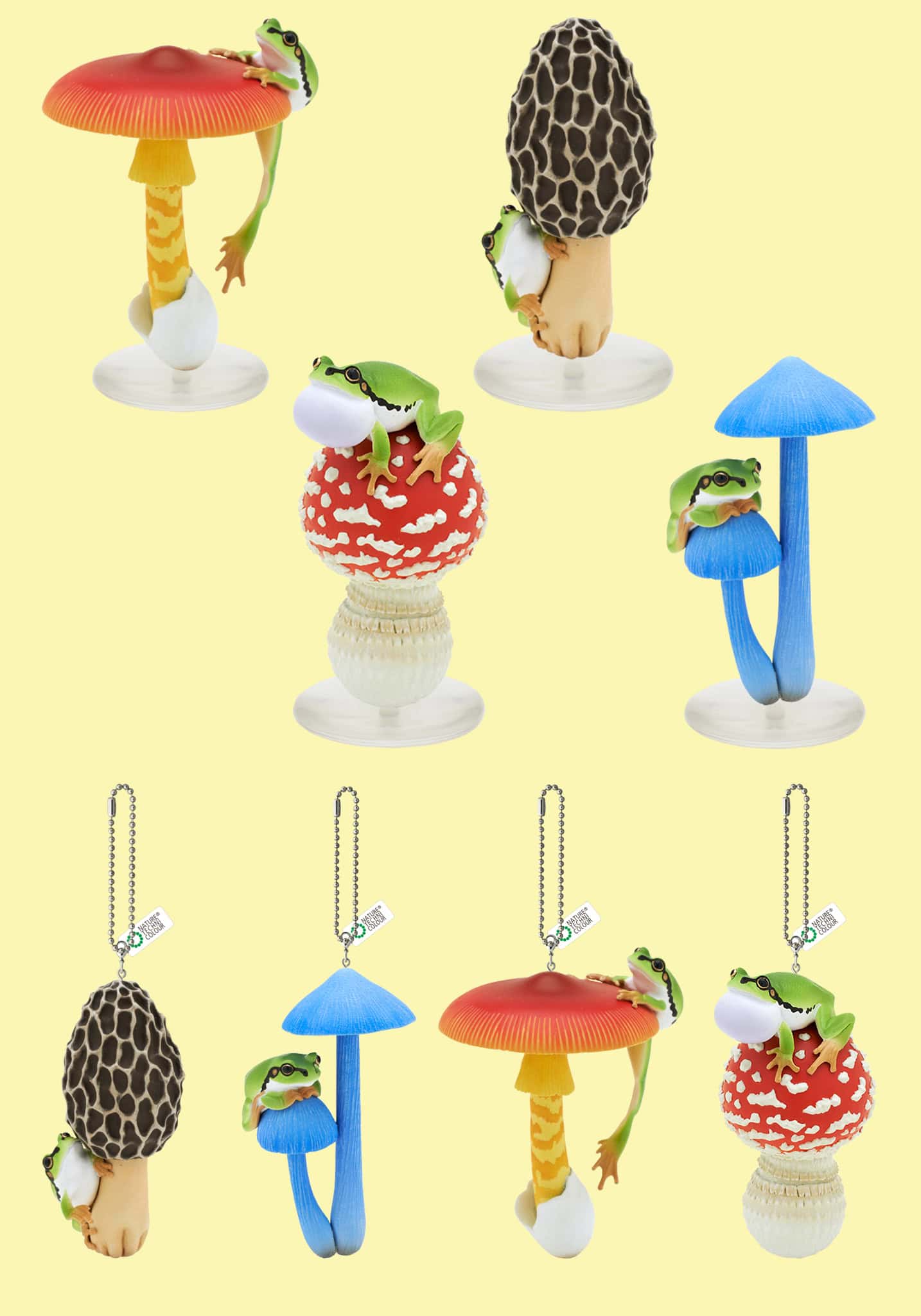 Clever Idiots Kitan Club: Mushroom and Frog Surprise Box Kawaii Gifts 4573153642558