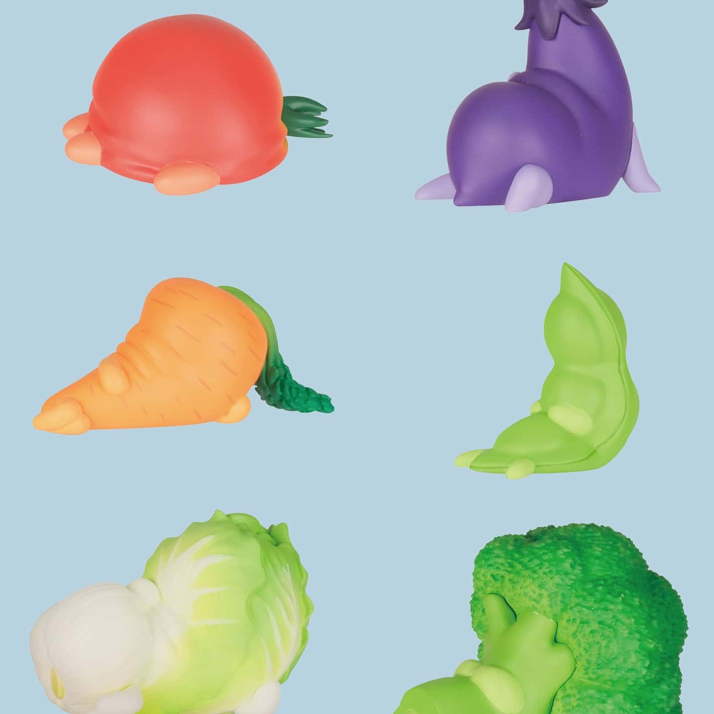 Clever Idiots Lazy Vegetables Surprise Mini Figure Blind Box Kawaii Gifts 4589795386910