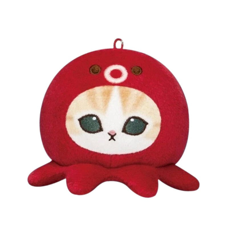 Clever Idiots Mofusand Face Marine Life Meow Surprise Plush Mascot with Strap Blind Box Kawaii Gifts 4595058173449