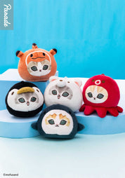 Clever Idiots Mofusand Face Marine Life Meow Surprise Plush Mascot with Strap Blind Box Kawaii Gifts 4595058173449