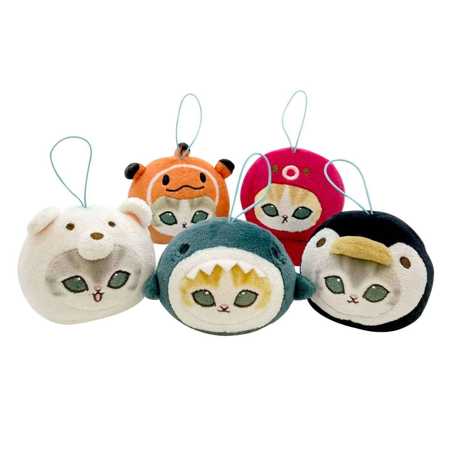 Clever Idiots Mofusand Face Marine Life Meow Surprise Plush Mascot with Strap Blind Box Kawaii Gifts 4595058173449