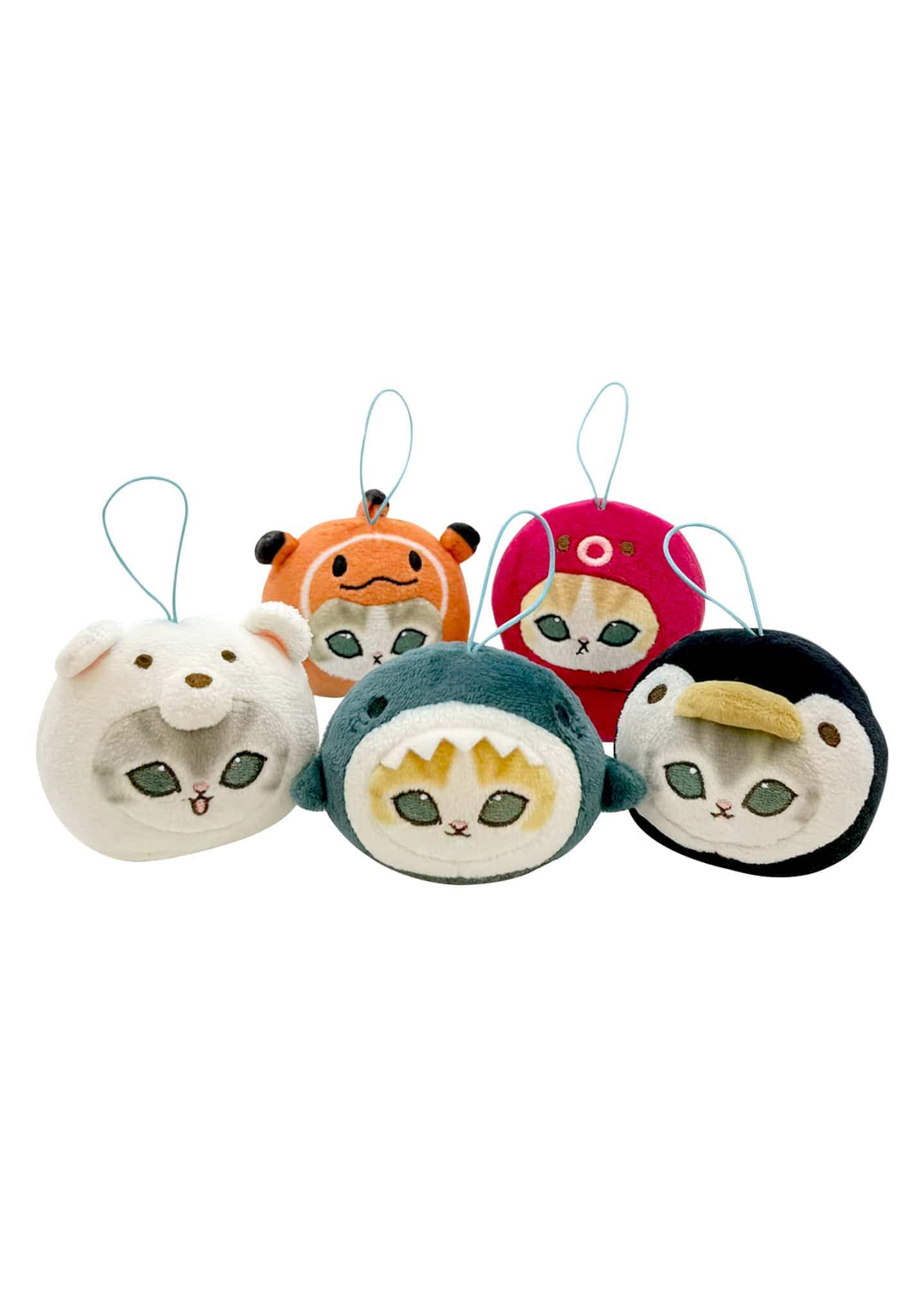 Clever Idiots Mofusand Face Marine Life Meow Surprise Plush Mascot with Strap Blind Box Kawaii Gifts 4595058173449