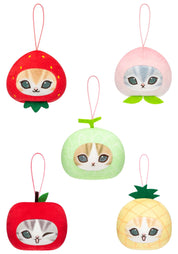 Clever Idiots Mofusand Fresh Fruit Meow Surprise Face Plush with Strap Blind Box Kawaii Gifts 4595058173906