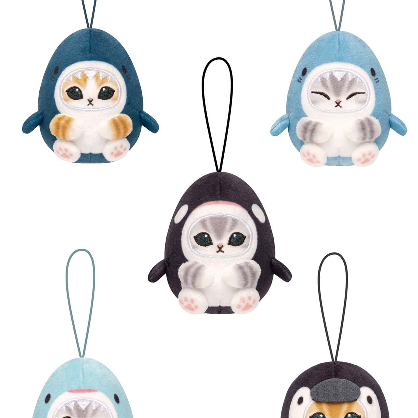 Clever Idiots Mofusand Marine Life Meow Koronui Surprise Plush Mascot with Strap Blind Box Kawaii Gifts 4595555628220