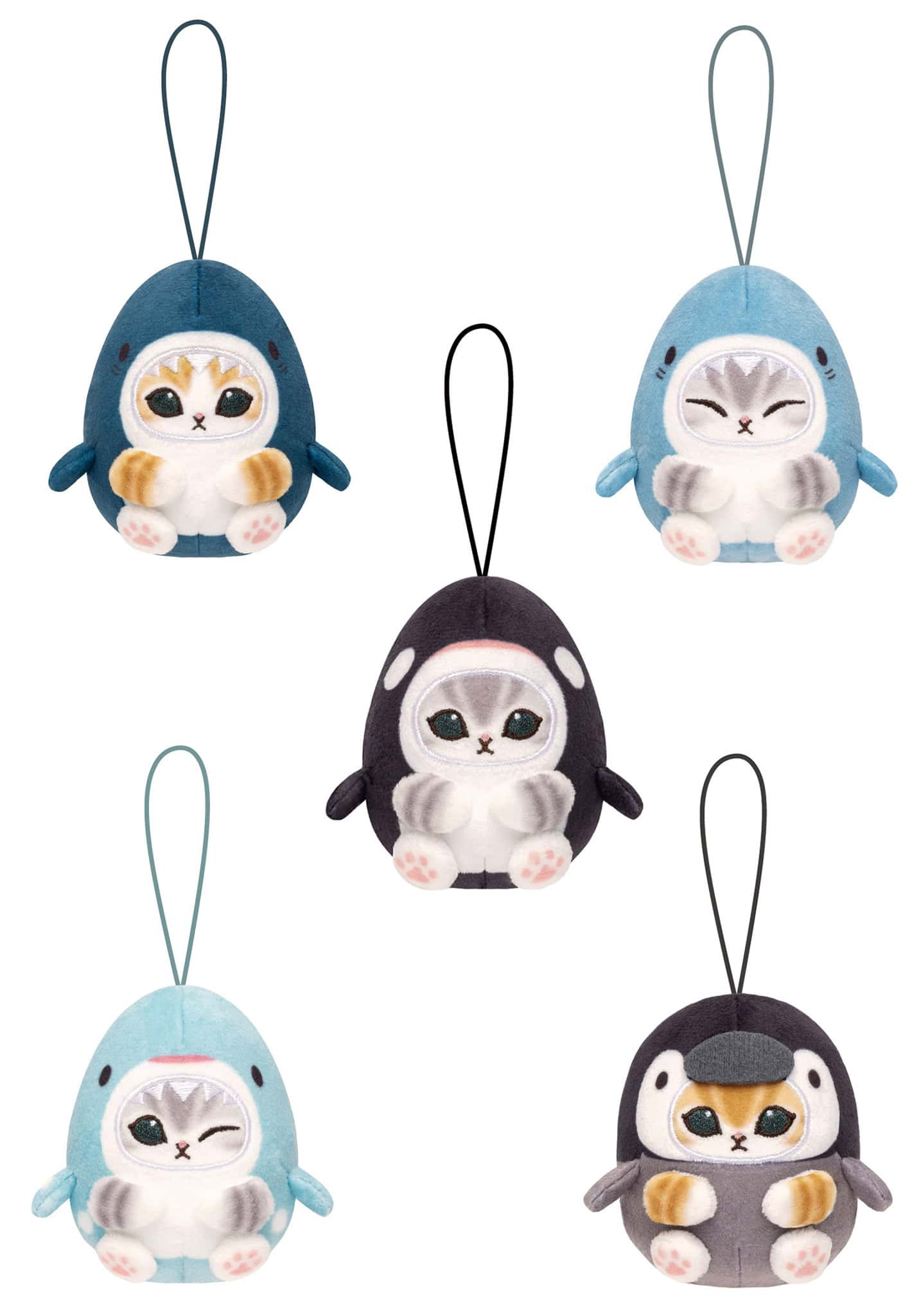 Clever Idiots Mofusand Marine Life Meow Koronui Surprise Plush Mascot with Strap Blind Box Kawaii Gifts 4595555628220