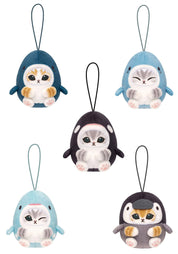 Clever Idiots Mofusand Marine Life Meow Koronui Surprise Plush Mascot with Strap Blind Box Kawaii Gifts 4595555628220