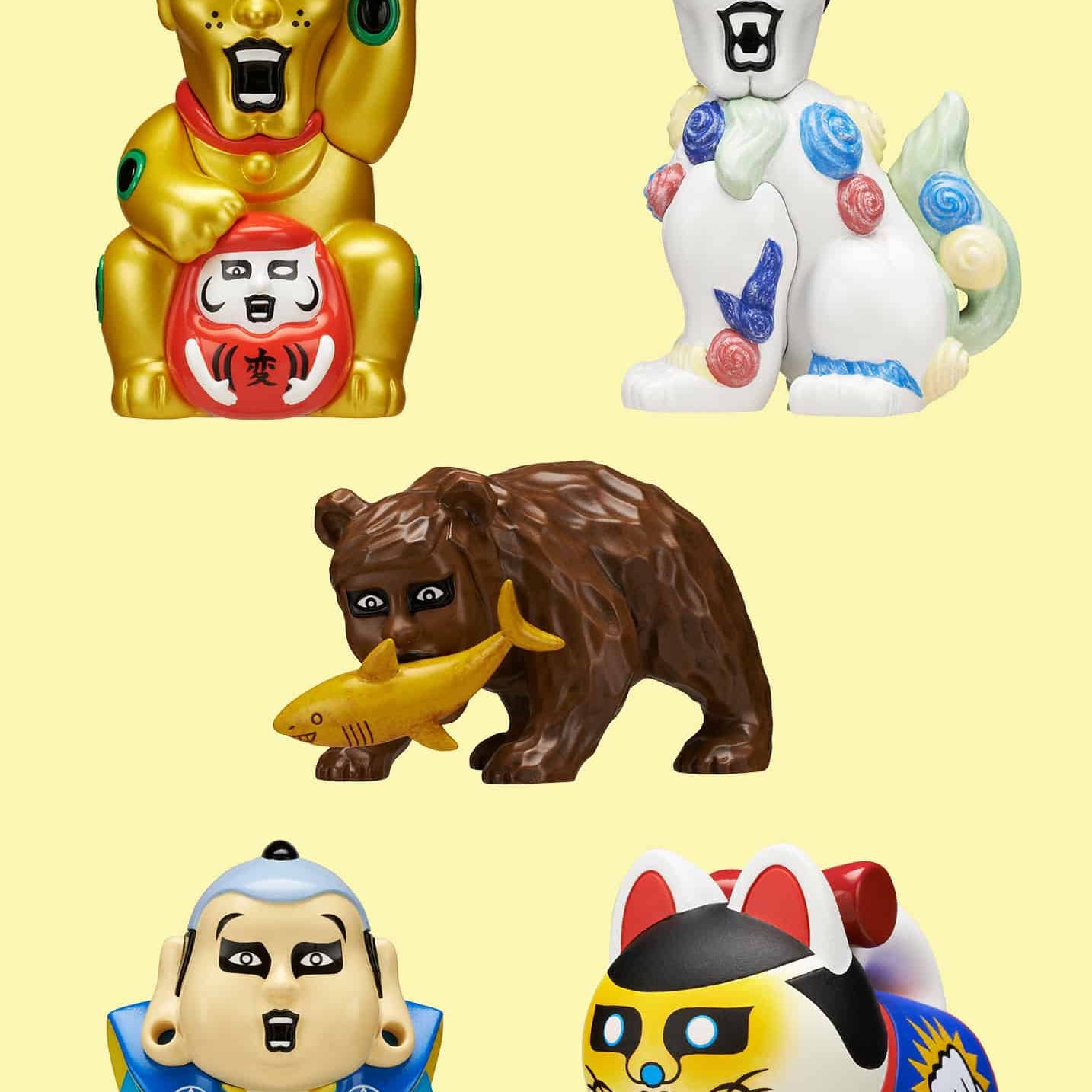 Clever Idiots Punk Drunkers Lucky Charms Surprise Mini Figure Blind Box Kawaii Gifts 4571670333225