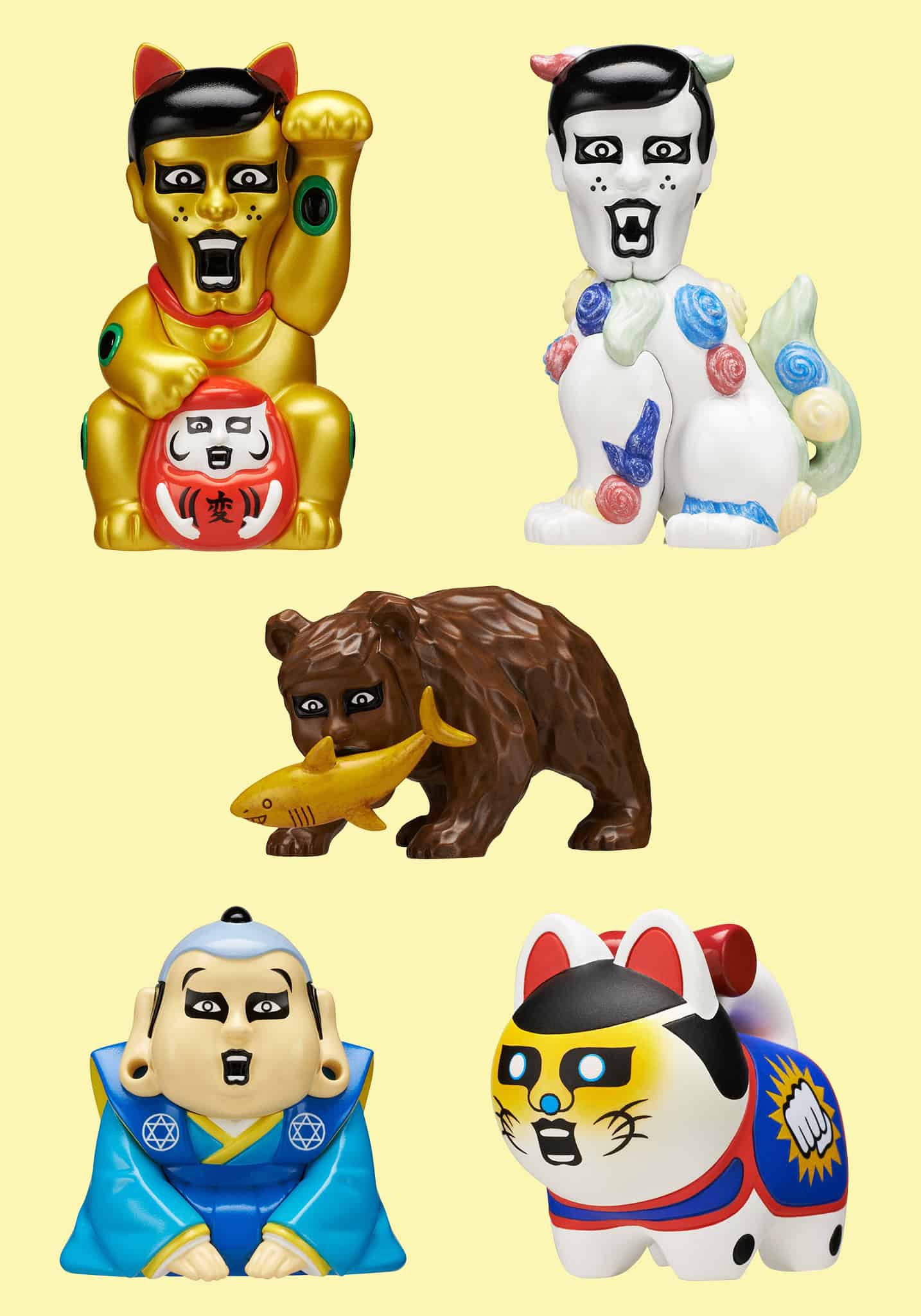 Clever Idiots Punk Drunkers Lucky Charms Surprise Mini Figure Blind Box Kawaii Gifts 4571670333225