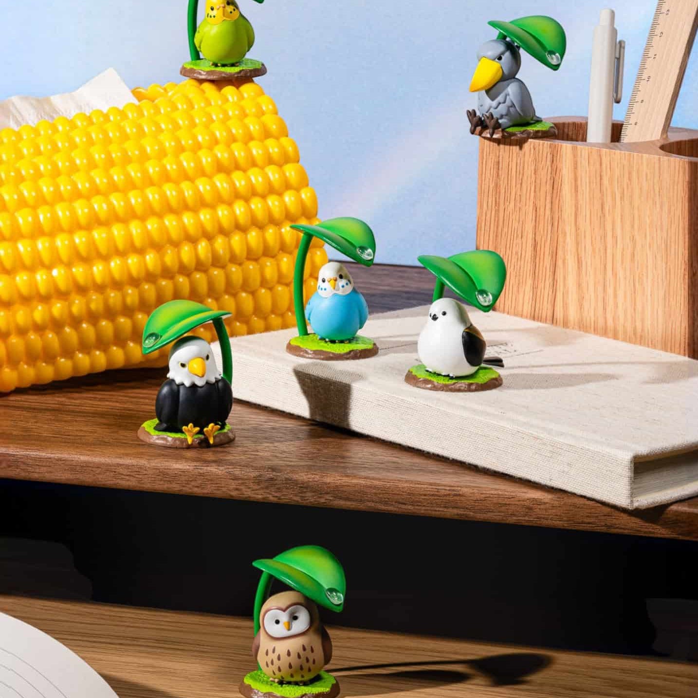 Clever Idiots Rainy Day Birds Surprise Mini Figure Blind Box Kawaii Gifts 4589795386927