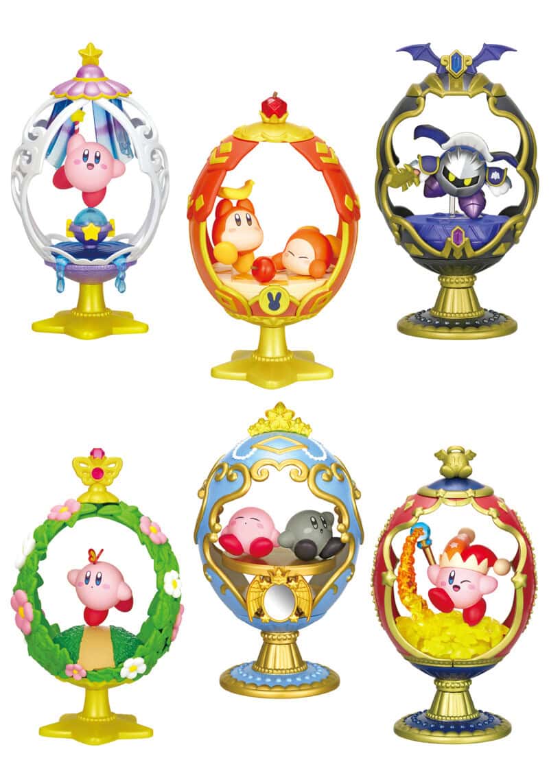 Clever Idiots Re-Ment Kirby Ovaltique Collection Surprise Figure Blind Box Kawaii Gifts 4521121208893